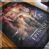 C25. The Phantom Menace one sheet poster. 